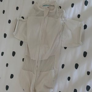 Two Snoo Sleep Sacks Size Small White Blue